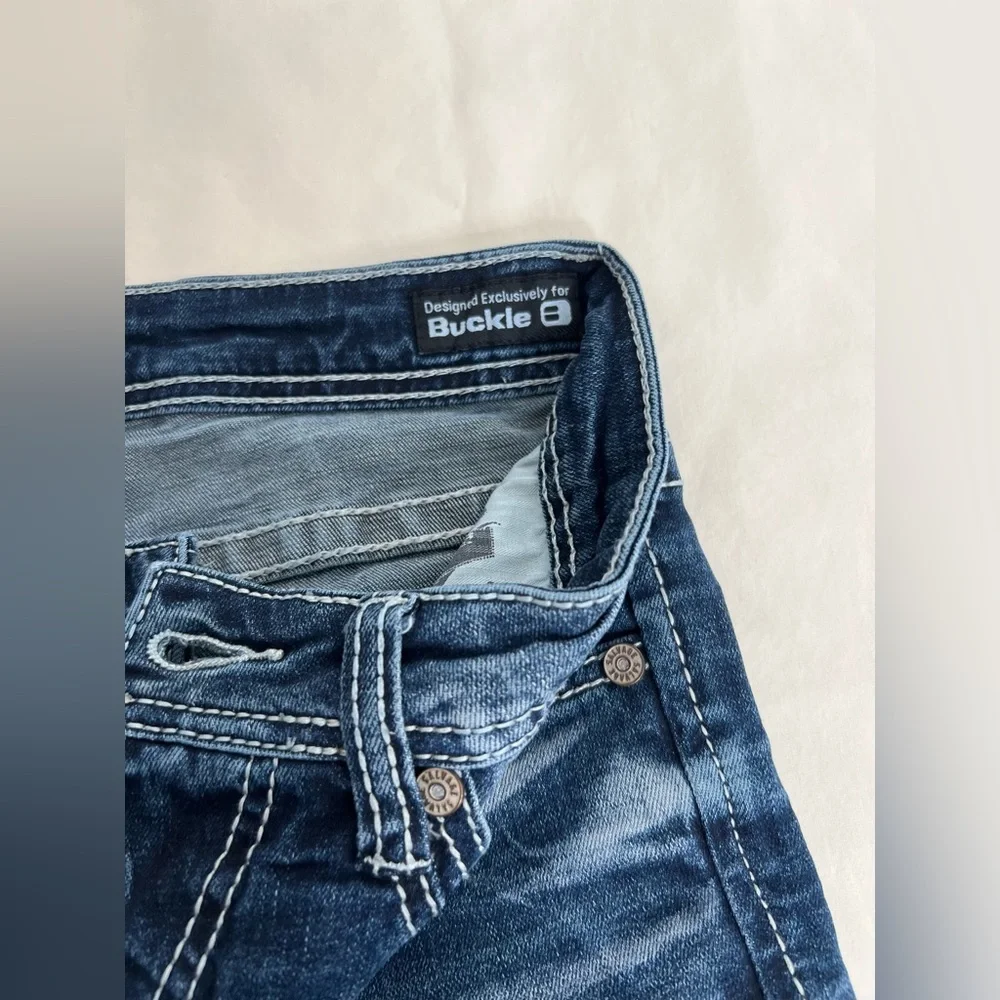 Buckle Salvage Supply Company Mens Havoc Straight Slim Fit Size 31R